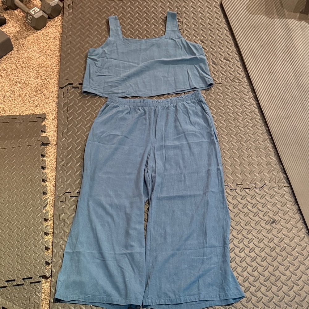 Blue Women's Jumpsuit Anrabess XL
